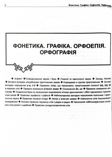 "Українська мова. Комплексна підготовка до ЗНО/НМТ 2025" - Білецька О., Шумка М. PIP0206 фото