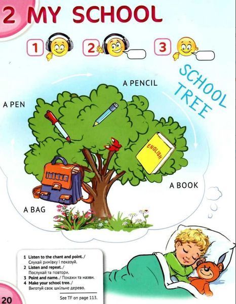 "Учебник Английский язык. English with Smiling Sam. 1 класс. НУШ" &ndash; Карпюк О. (Твердый переплет) LIBR0005 фото