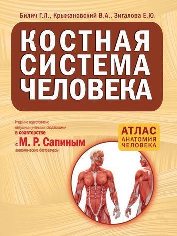 Книга "Кісткова система людини" - Біліч Г., Крижанівський В, Зігалова Є. DGN06656 фото