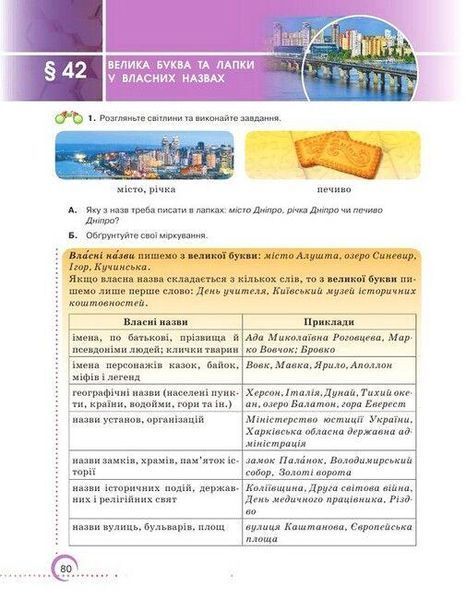"Українська мова. Підручник. 6 клас. НУШ" - Авраменко О., Тищенко З. (Тверда обкладинка) GRAM0023 фото