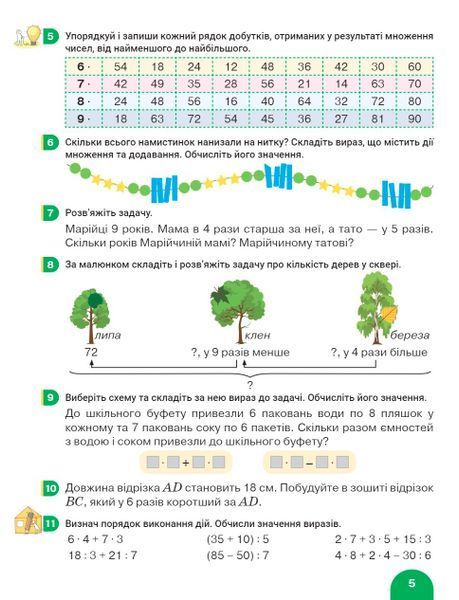 "Математика. Підручник. 4 клас. 1 частина. НУШ" - Логачевська С., Логачевська Т. (Тверда обкладинка) LITER0043 фото