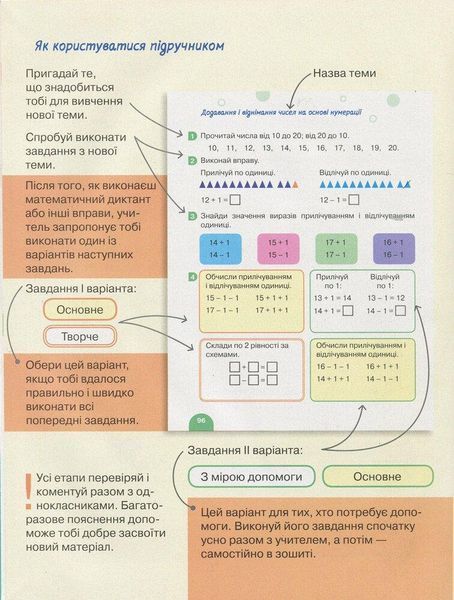 "Математика. Учебник. 1 класс. НУШ" - Логачевская С., Логачевская Т. (Твердый переплет) LITER0064 фото