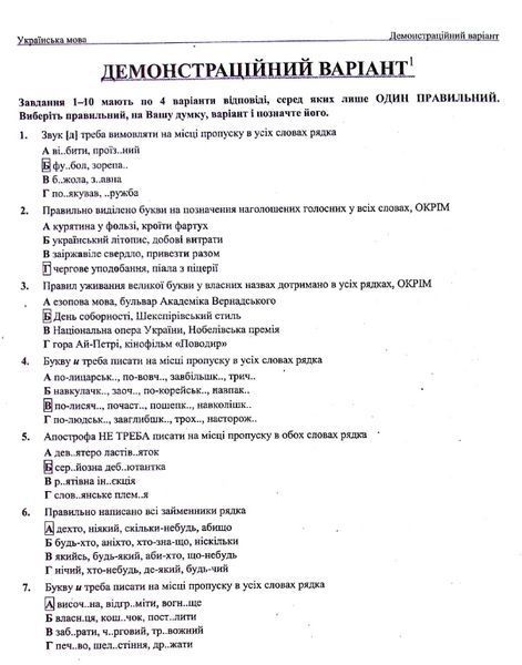 "Національний Мультипредметний Тест. Українська мова: тестові завдання у форматі НМТ 2025" - Білецька О. PIP0209 фото