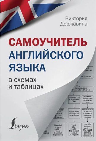 Книга "Самовчитель англійської мови в схемах і таблицях" - Державіна В. (Тверда обкладинка) DGN00060 фото